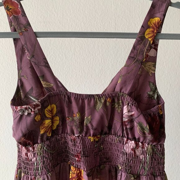 ๐ธ HM Summery Floral Burgundy Midi Dress โ Effortlessly Feminine! ๐ฟ - Picture 4 of 5